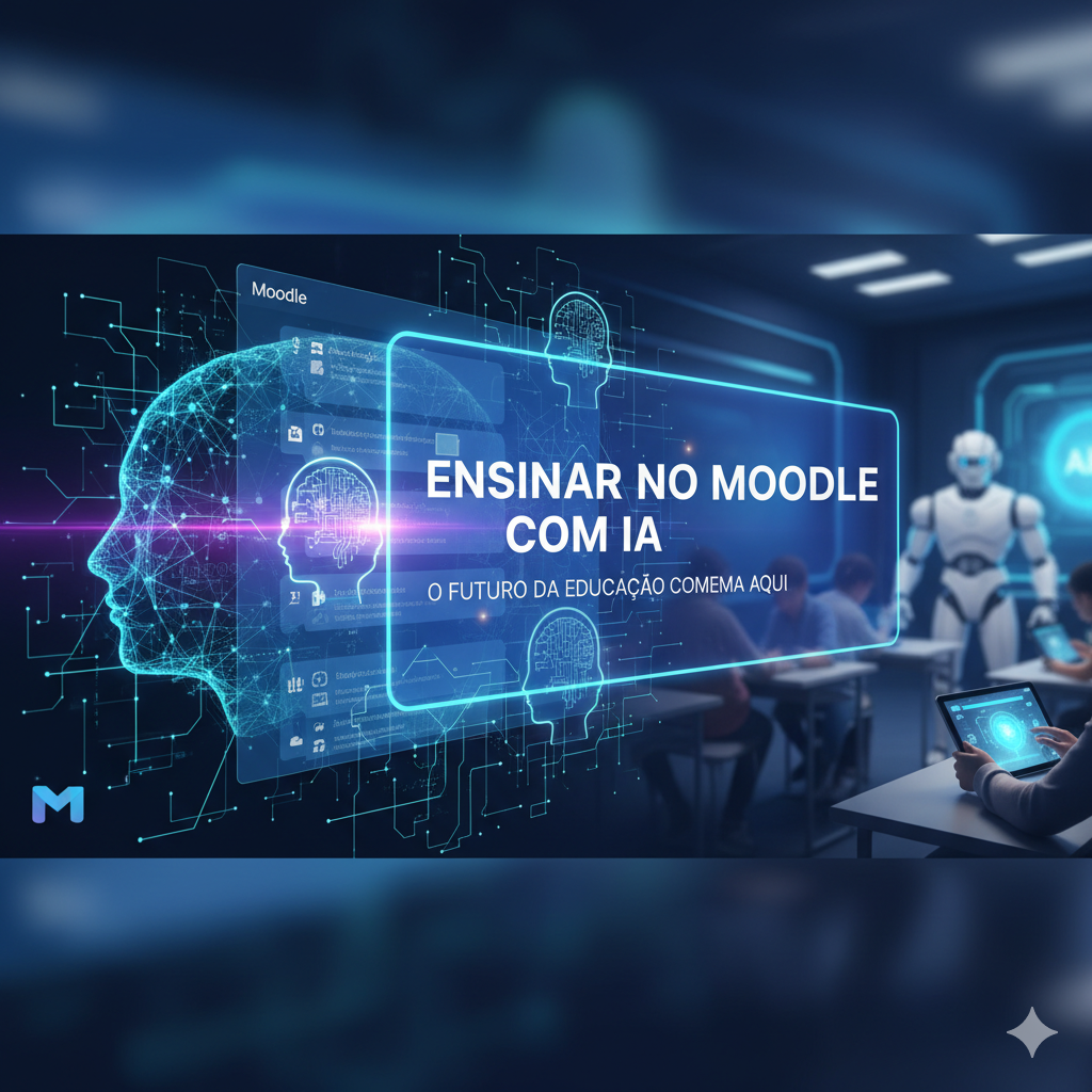 Course Image Ensinar no Moodle com IA